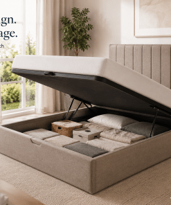 smart storage solution in a modern bedroom