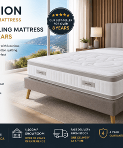 sensation mattress with Mediterranean views