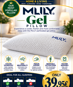 MLILY Gel Perforated Memory Foam Pillow - Image 3