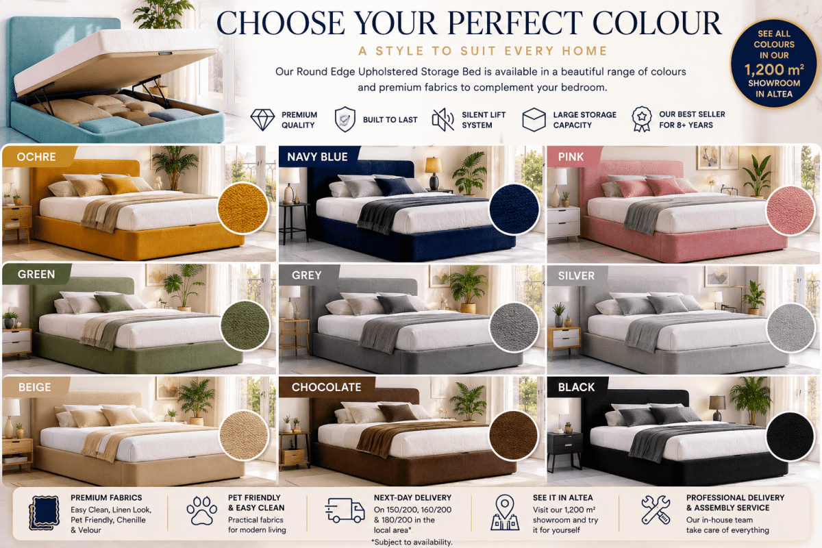 colour choice of beds