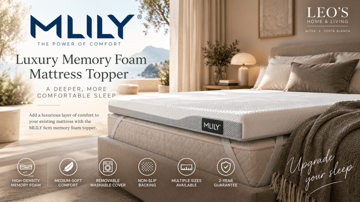 mlily mattress topper 6cm thick main image