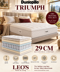 Dunlopillo Triumph Latex & Pocket Sprung Mattress