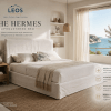 charming bed in a Mediterranean bedroom style
