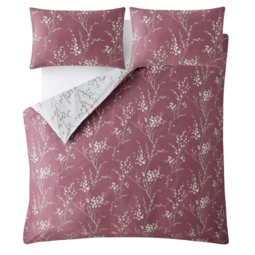 Pussy Willow Plum Duvet Set By Laura Ashley - Image 3