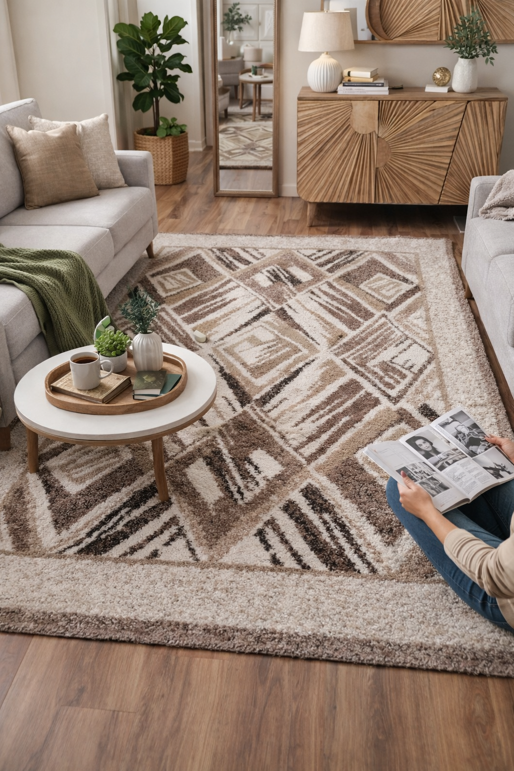 Brown Altea Rug