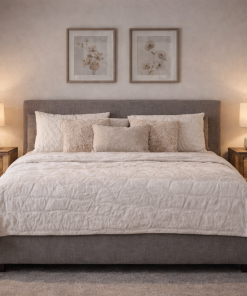 Polop Rustic Wooden Night Stand