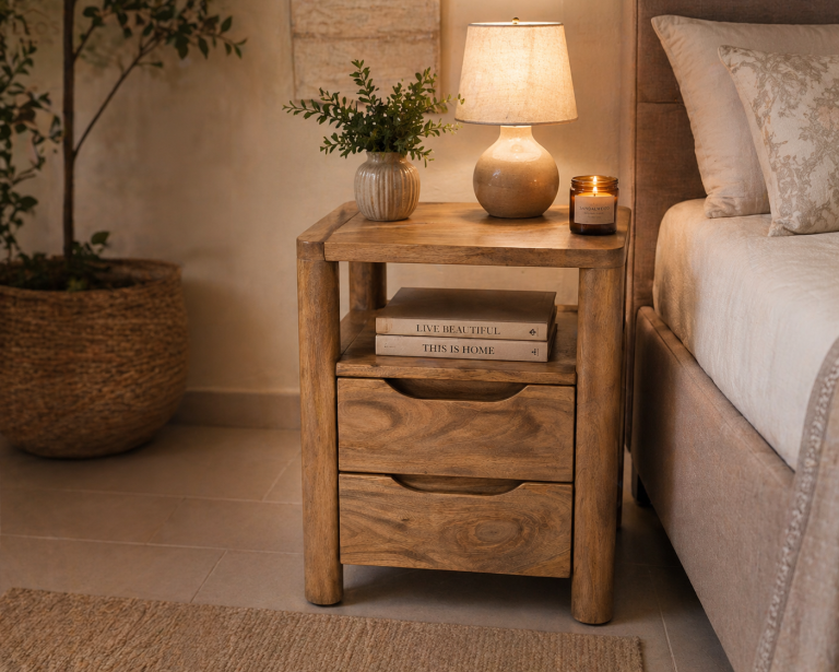Ibiza Solid Wood Nighstand