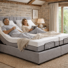 Luxury adjustable electric bed