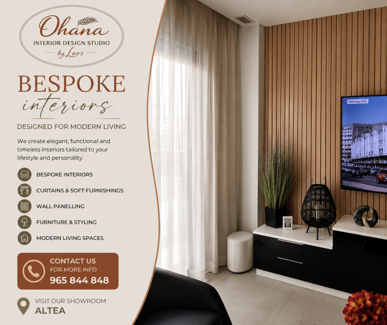bespoke curtains altea spain