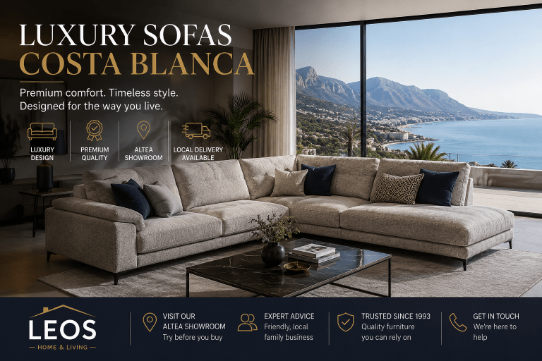 buy sofas on the Costa Blanca
