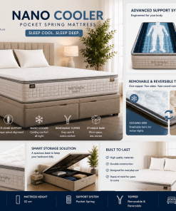 nano cooling mattress features