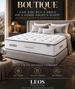 The Boutique Luxury Pocket Sprung Mattress