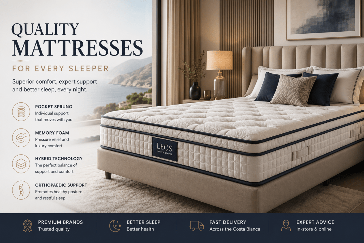 Comfy Mattresses at Leos Home & Living