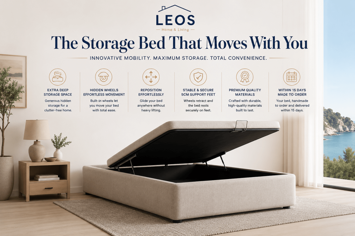 Glide Ottoman Storage Bed - Image 3