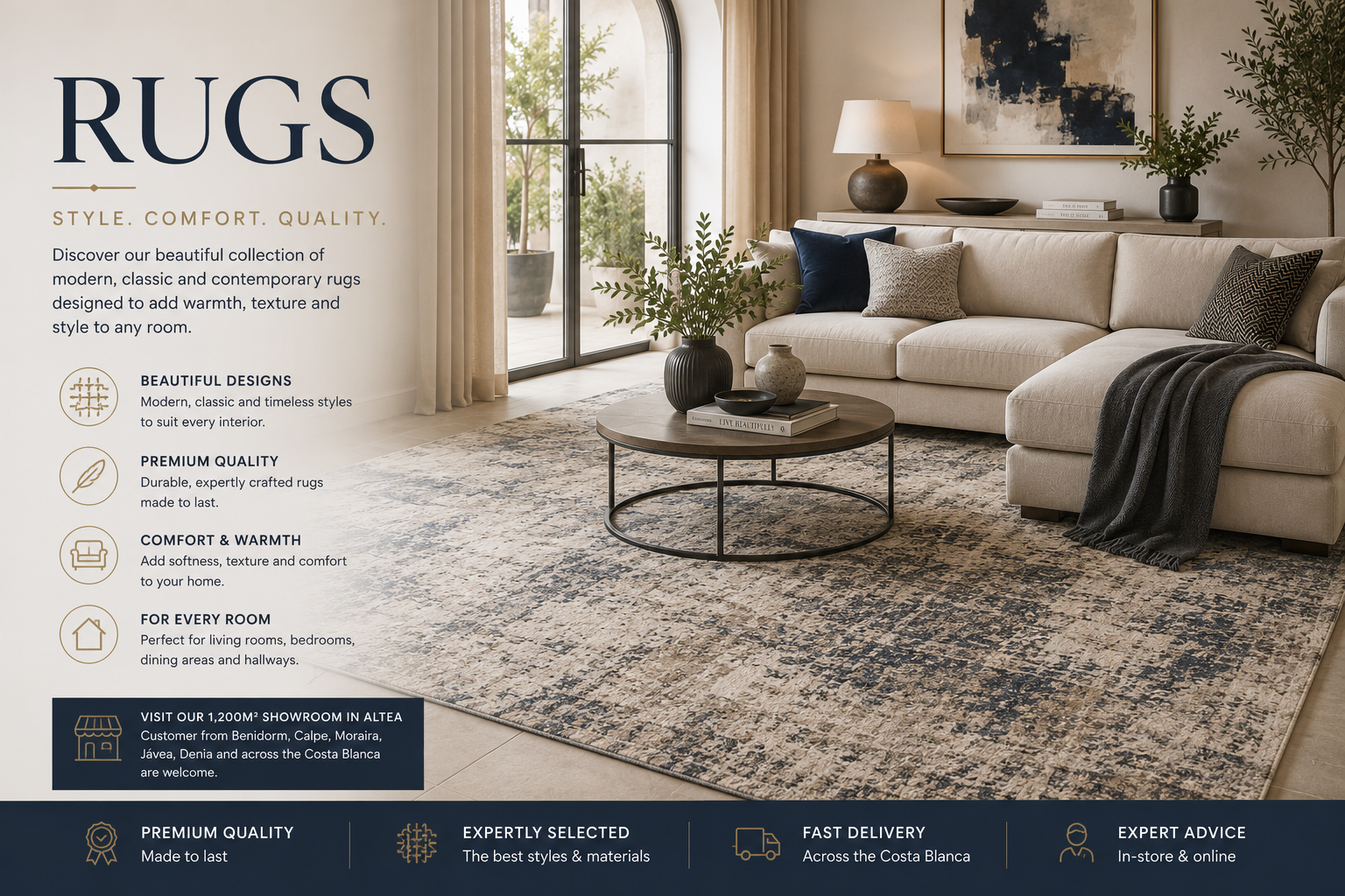Perfect Rugs at Leos Home & Living