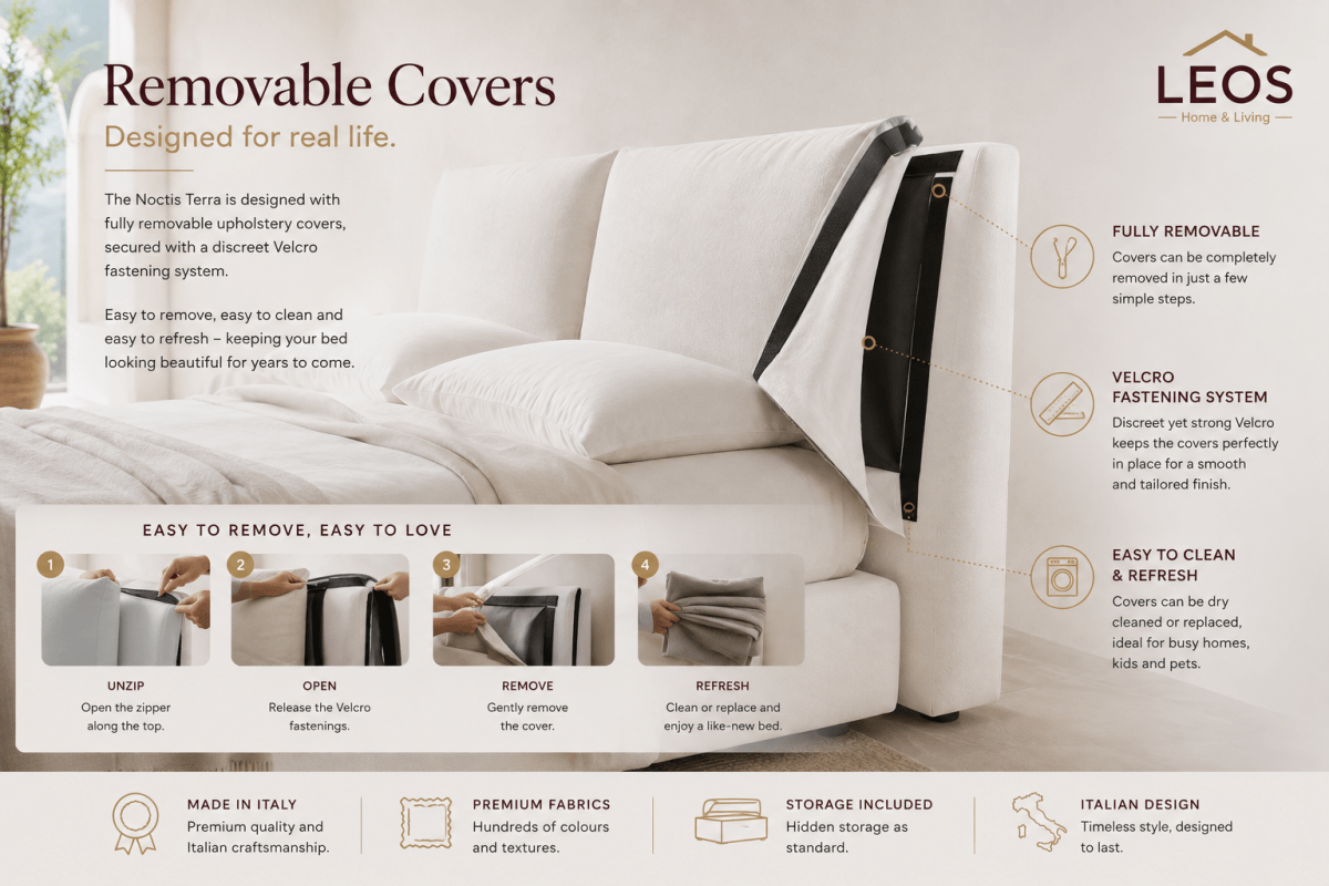practical bed frame with designer style