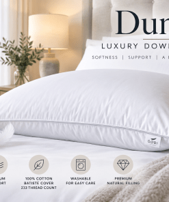 natural pillow advert