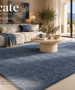 soft delicate rug presentation