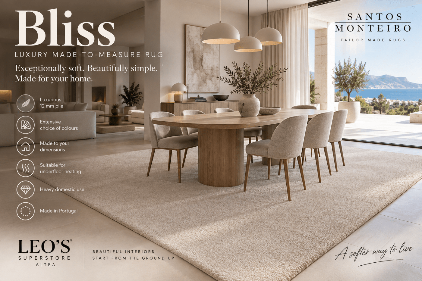 Bliss Luxury Made-to-measure Rug
