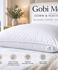 feather pillow advert