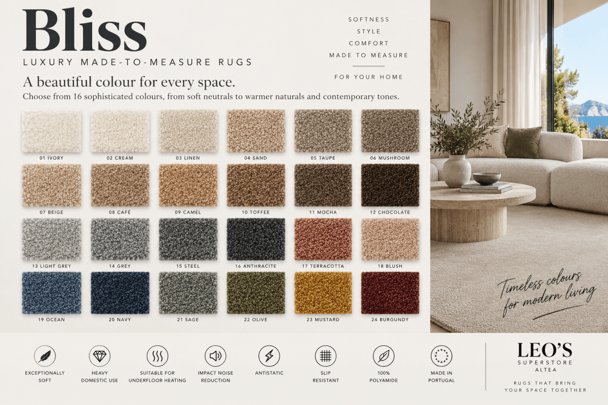 bliss rug brochure