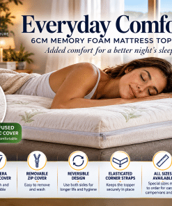 aloe Vera mattress topper brochure advert