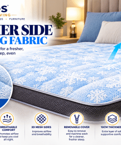 Ice Topper Deluxe – 10cm Reversible Cooling Mattress Topper - Image 3