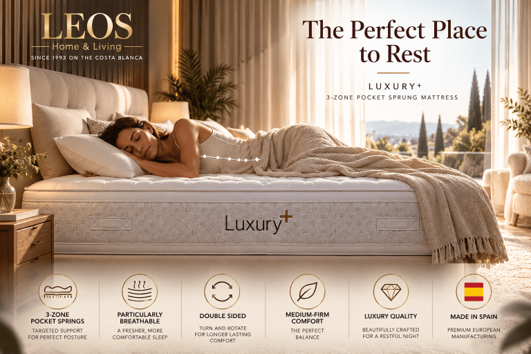 Leos Luxury+ Pocket Sprung Mattress