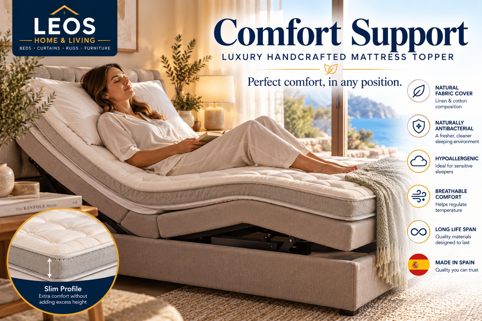 adjustable comfort mattress topper brochure