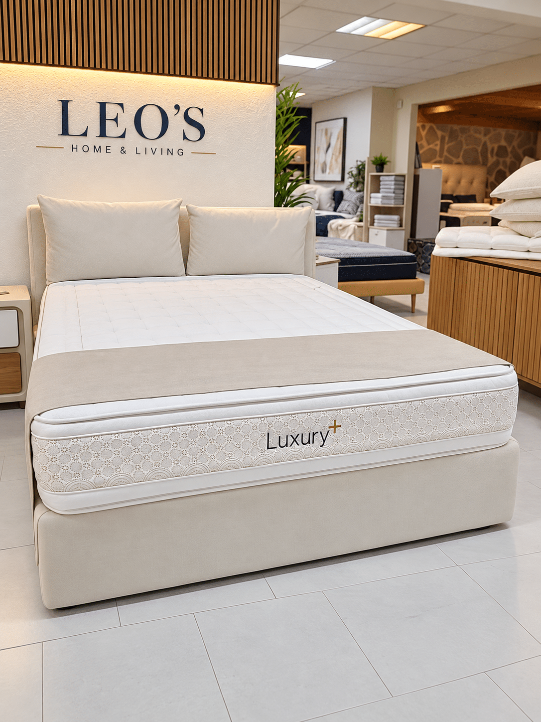 Leos Luxury+ Pocket Sprung Mattress - Image 3