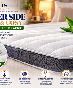Alternative view of Ice Topper Deluxe – 10cm Reversible Cooling Mattress Topper