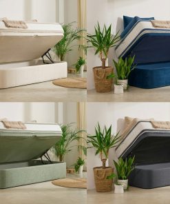 Alternative view of Leo's Side Opening Upholstered Storage Bed – Left or Right Opening