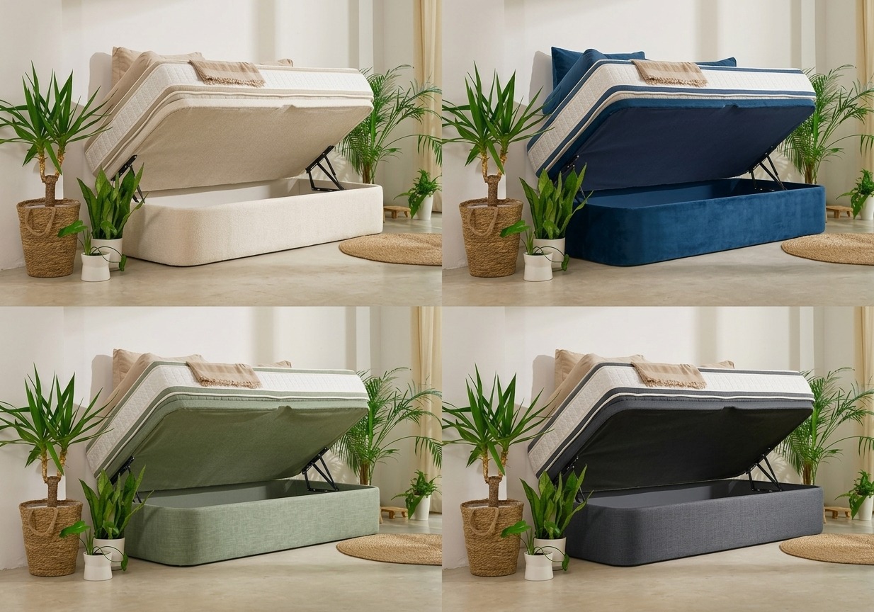 Leo's Side Opening Upholstered Storage Bed – Left or Right Opening - Image 2